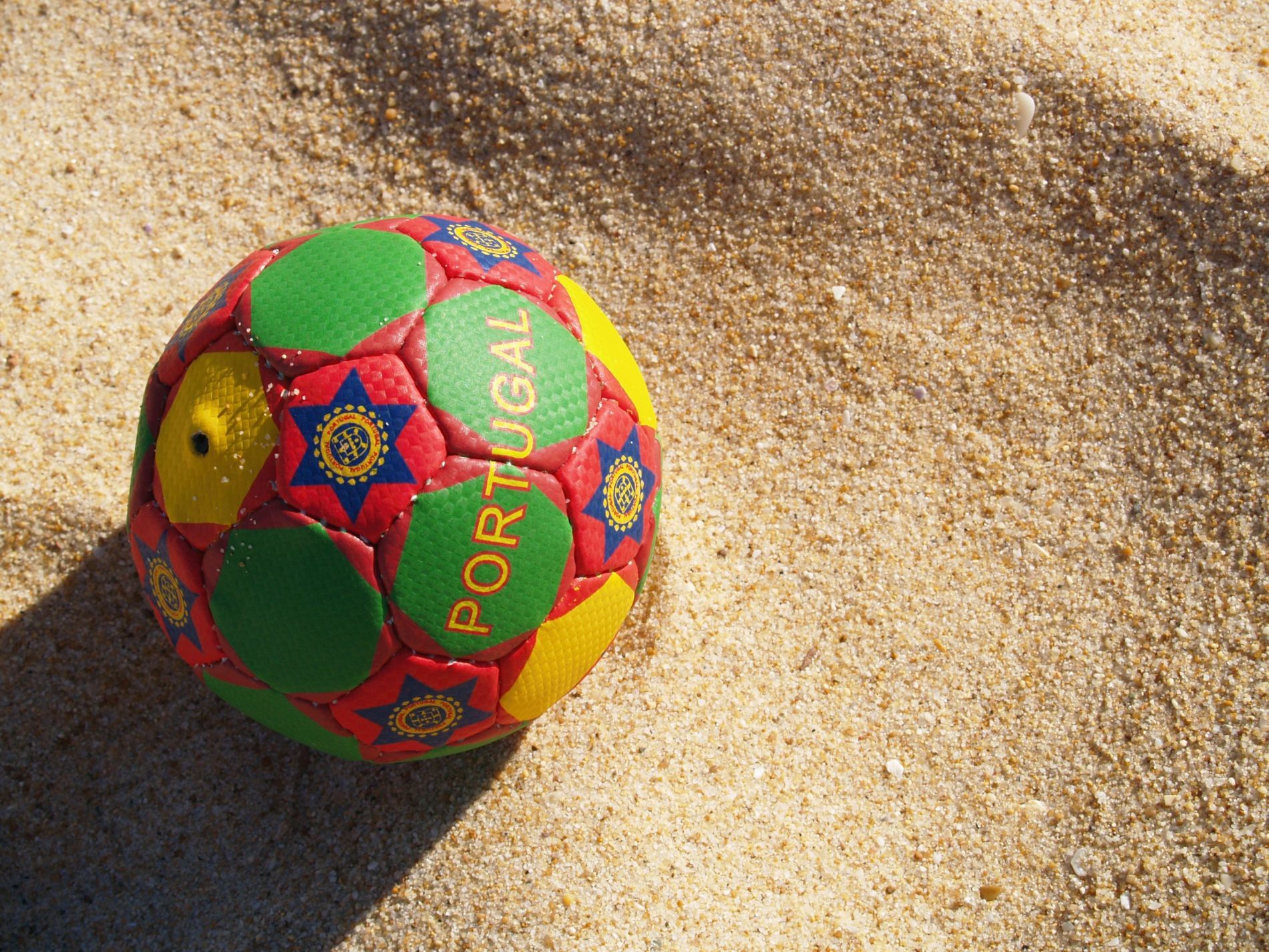 Ball, strand, portugal